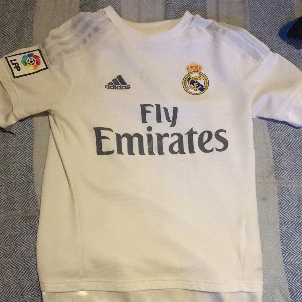 Adidas official Real Madrid 2016-2017 home jersey